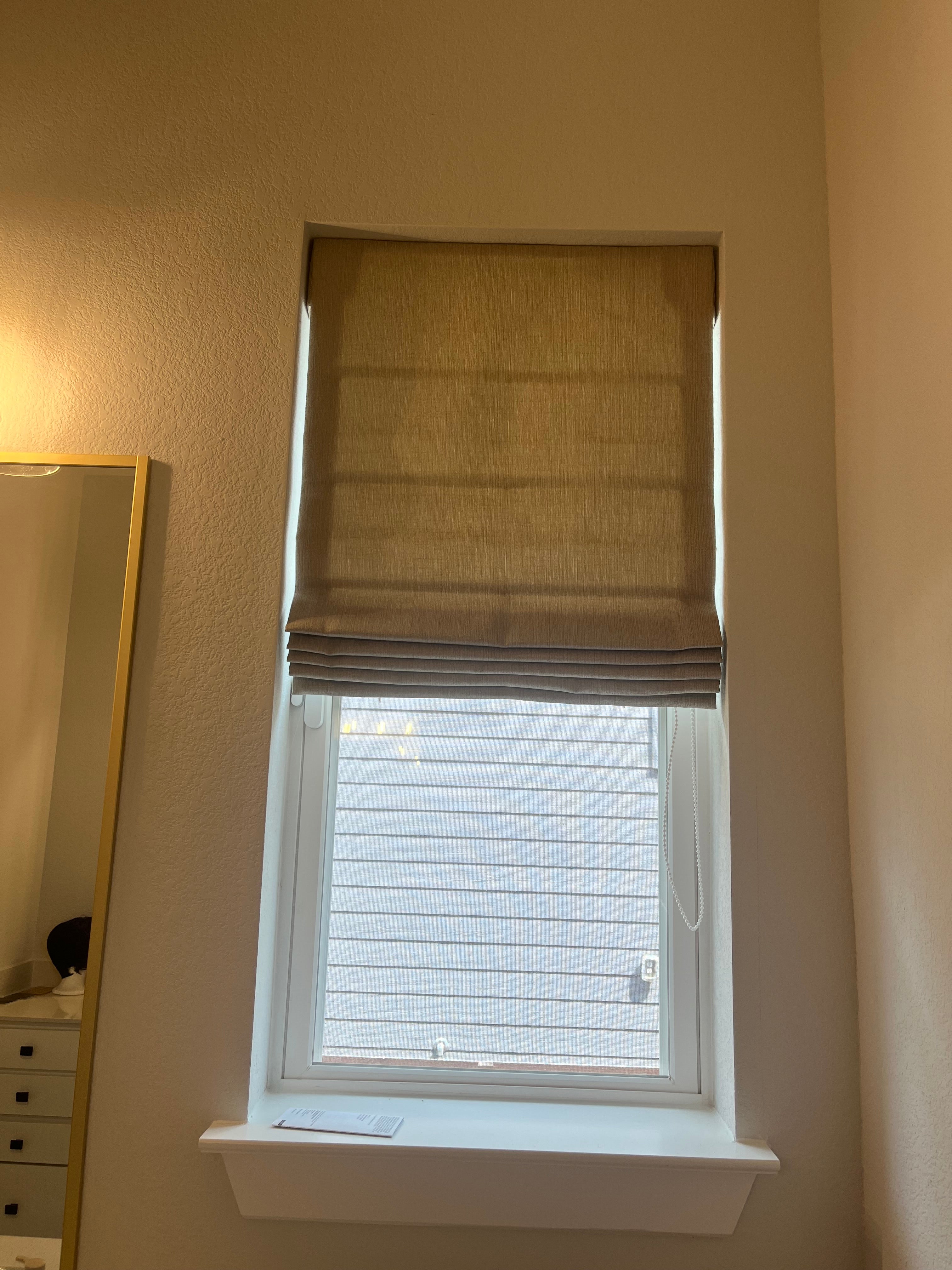 Roman shades Light Filtering 36"x72"