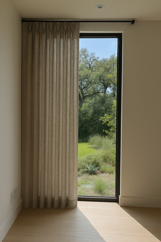 RIPPLEFOLD Pinned Decorative Light Filtering Drapery Panels