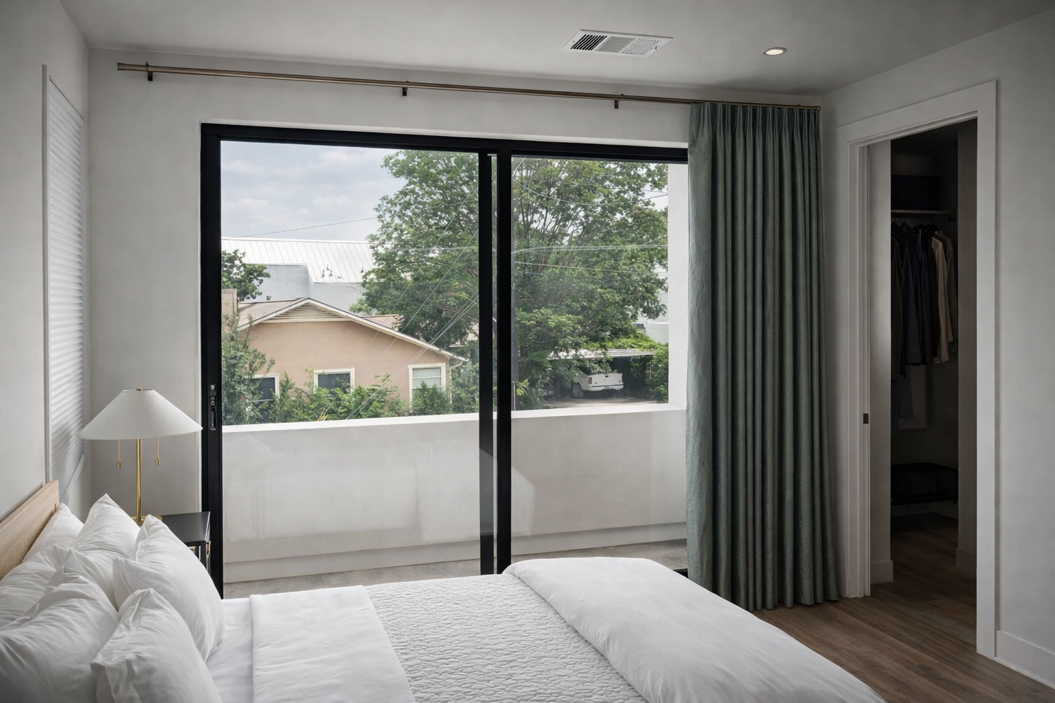 FRENCH PLEATED BLACKOUT decorative side panels