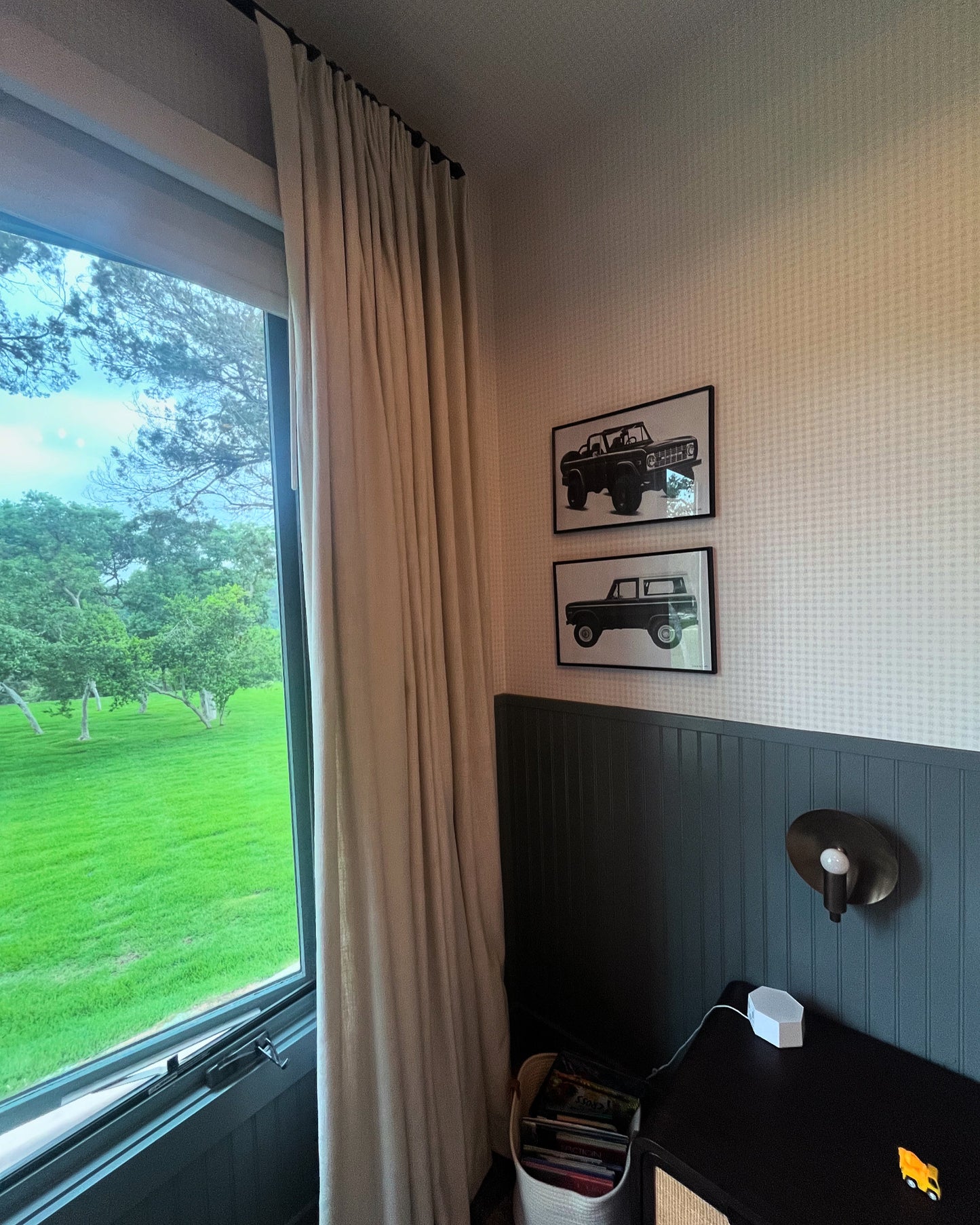 Pleated Pinned Decorative Light Filtering Drapery Panels BLACKOUT