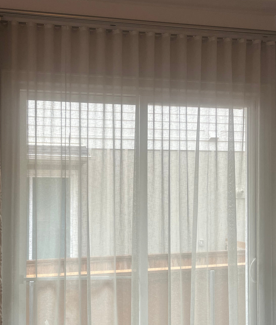 RIPPLEFOLD PLEATED-LIGHT FILTERING (decorative side panels)