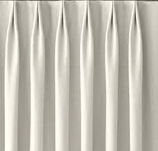 Pleated Pinned Decorative Light Filtering Drapery Panels